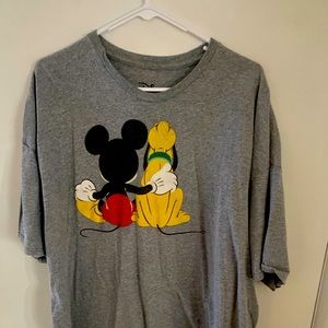 3XL Mickey & Pluto Disney T-shirt